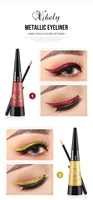 vibely diamond highlight eyeliner with fine grained tip quick dry waterproof eye liner pencil brown purple eyeliner makeup tslm1