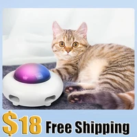electronic funny cat stick toy cat toy funny turntable automatic steering stick cat playing toy smart pet supplies