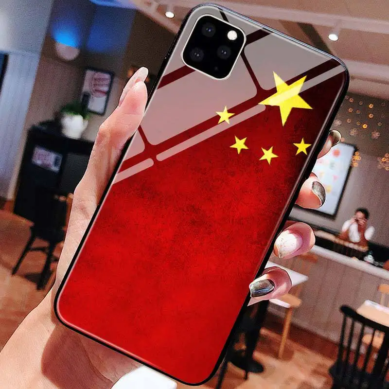 

Three-layer Tempered Phone Case For iphone 12 Mini 11 Pro XR XS Max X 8 7 Plus SE 2020 Case Cover Silicone Soft TPU Back Shell
