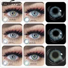 Контактные линзы EYESHARE естественного цвета для глаз, серия драгоценных камней, мягкие красивые цветные линзы для зрачков, косметические контактные линзы для глаз, макияж