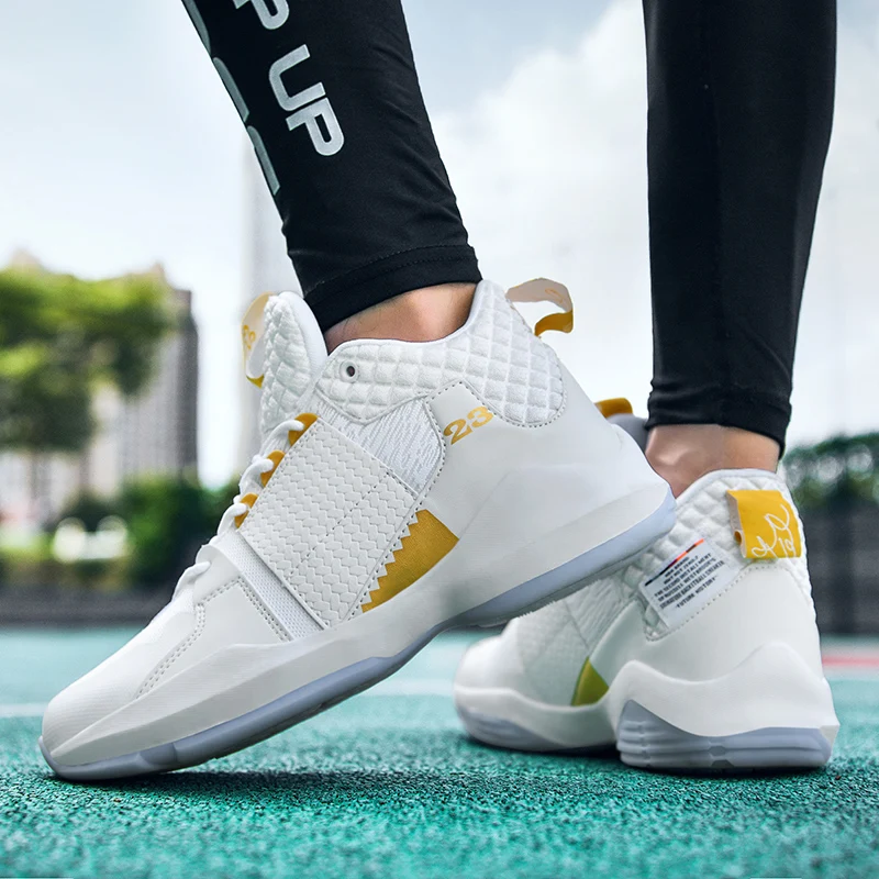 

spring and autumn lace-up men's sneakers high quality non-slip comfortable casual shoes mesh leather breathable outdoor shoes