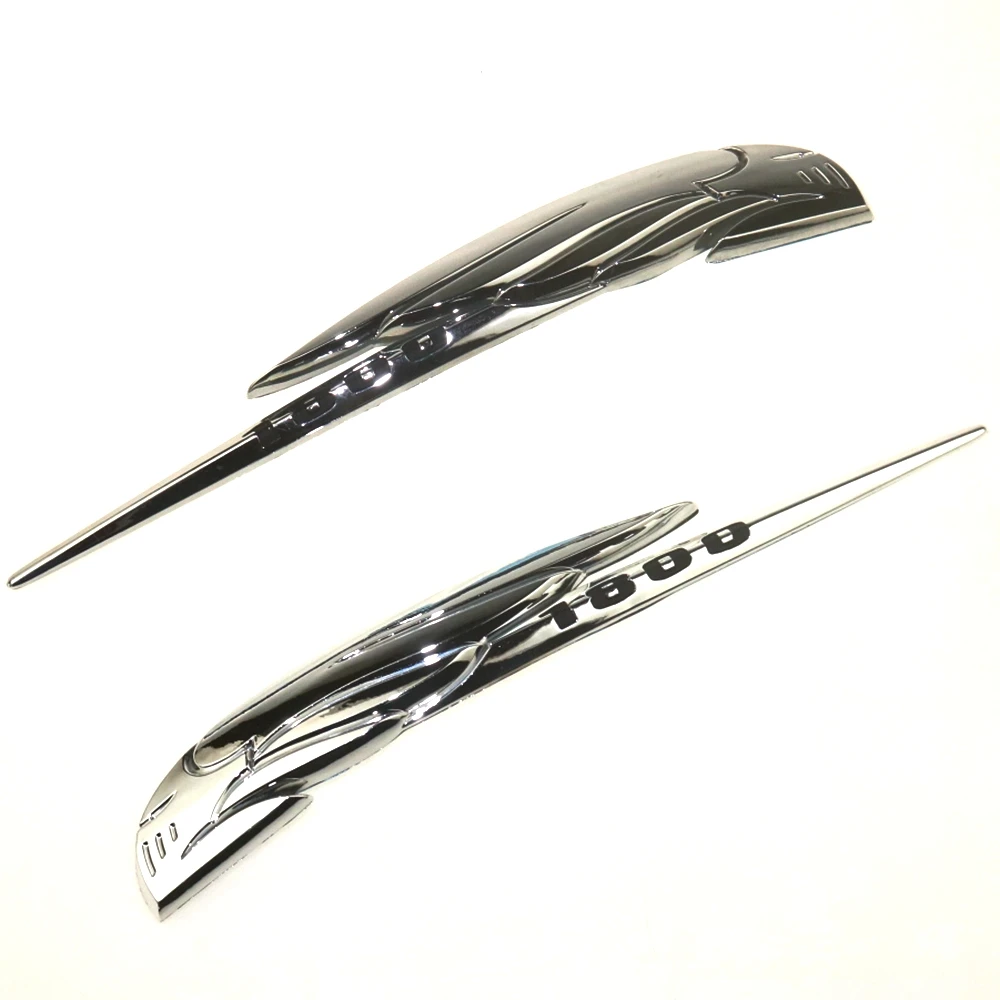 Motorcycle Part Classic Chrome Gas Tank Emblem Badge Decal Fit For VTX1800 T.C.S Retro Stickers New | Автомобили и мотоциклы