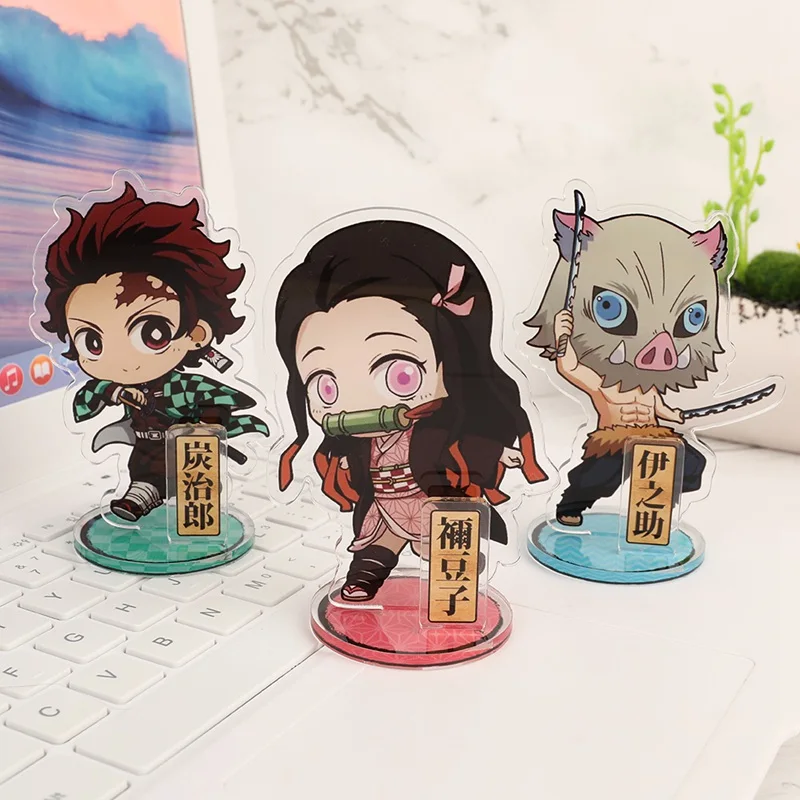 Аниме рассекающий демонов киметасу No Yaiba Kamado Tanjirou Nezuko Kanawo Zenitsu Inosuke Giyuu фигурка на