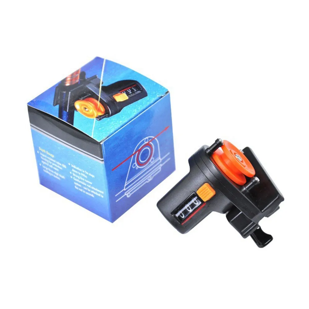 1 PC Fishing Line Counter Portable Depth Finder Tool Tackle Length Gauge 0-999M | Спорт и развлечения