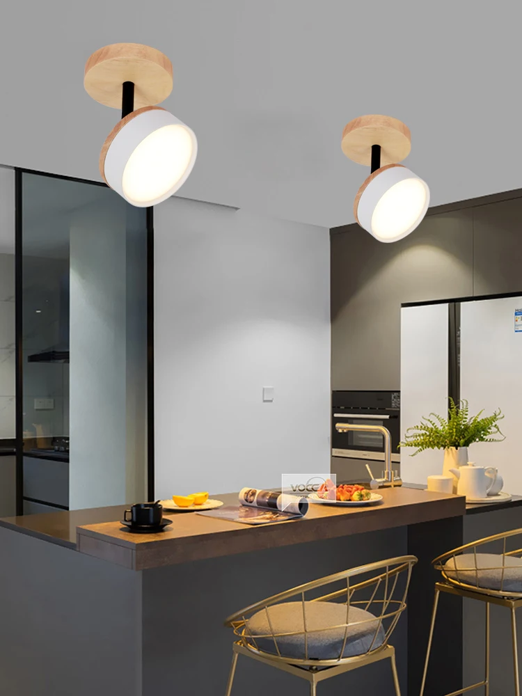 Светодиодный потолочный светильник 9 Вт 12 скандинавский макарон для внутреннего