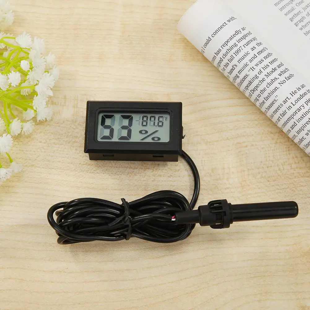 Цифровой ЖК термометр гигрометр электронный измеритель температуры и влажности