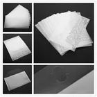 10 шт.компл. 5,9*9,9 дюйма, большие карманы для штампов и штампов, органайзер, карман с прозрачными рукавами из ПВХ, набор для заправки чехлов, скрапбукинг