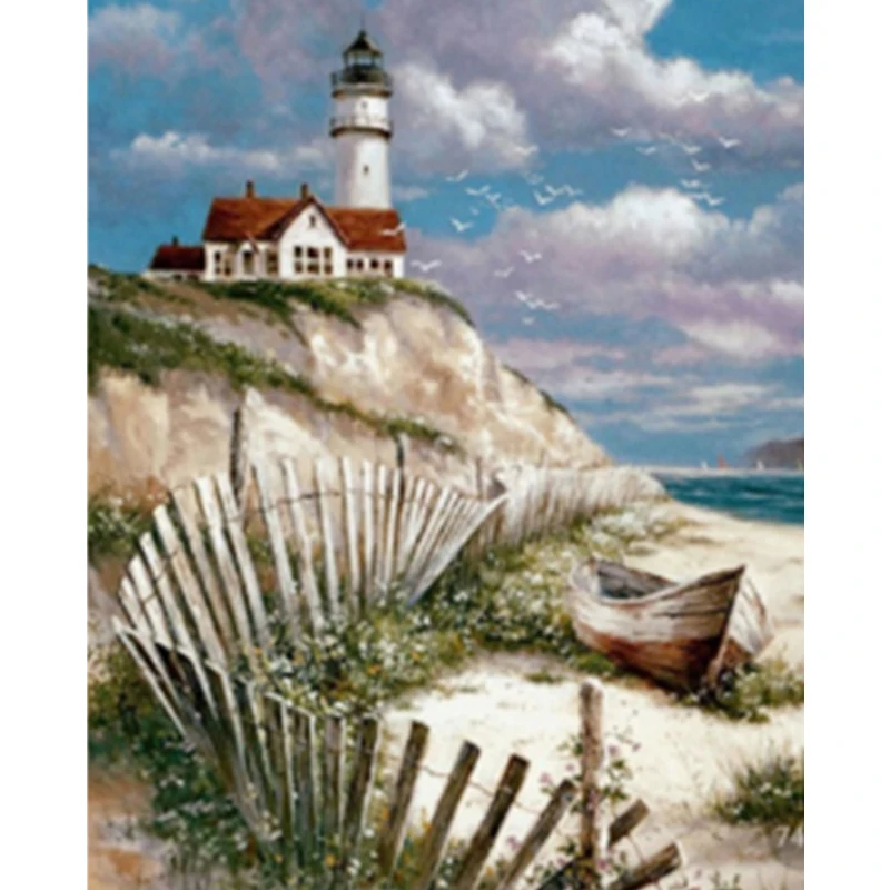 5D алмазная картина ручной работы сезонная Бриллиантовая вышивка с изображением