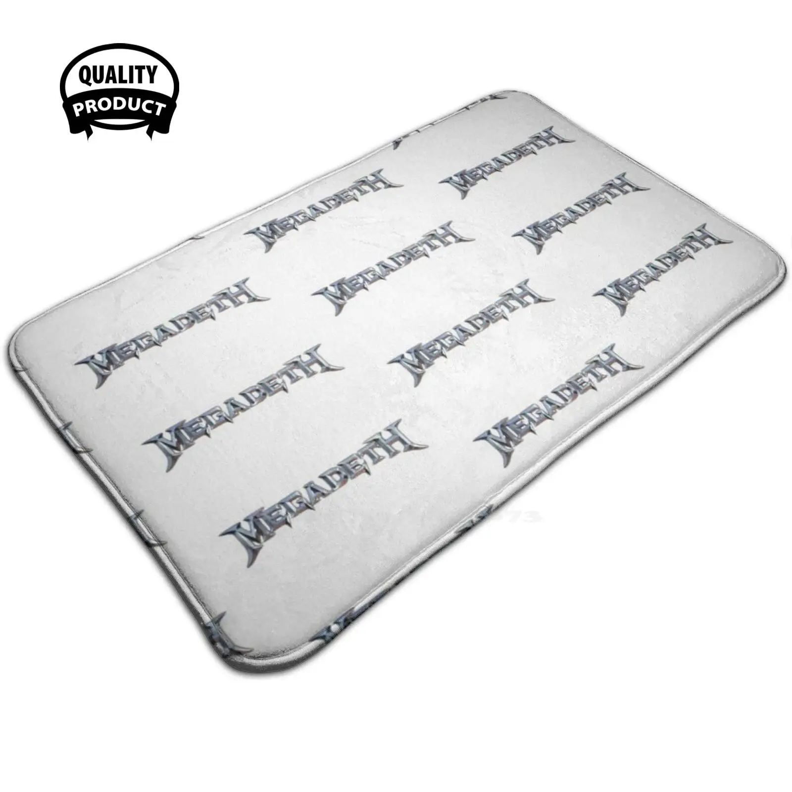 Logo Soft House Family Anti-Slip Mat Rug Carpet Music 80S Guitar And Roll Song Artist Artistry Sing Singer | Дом и сад