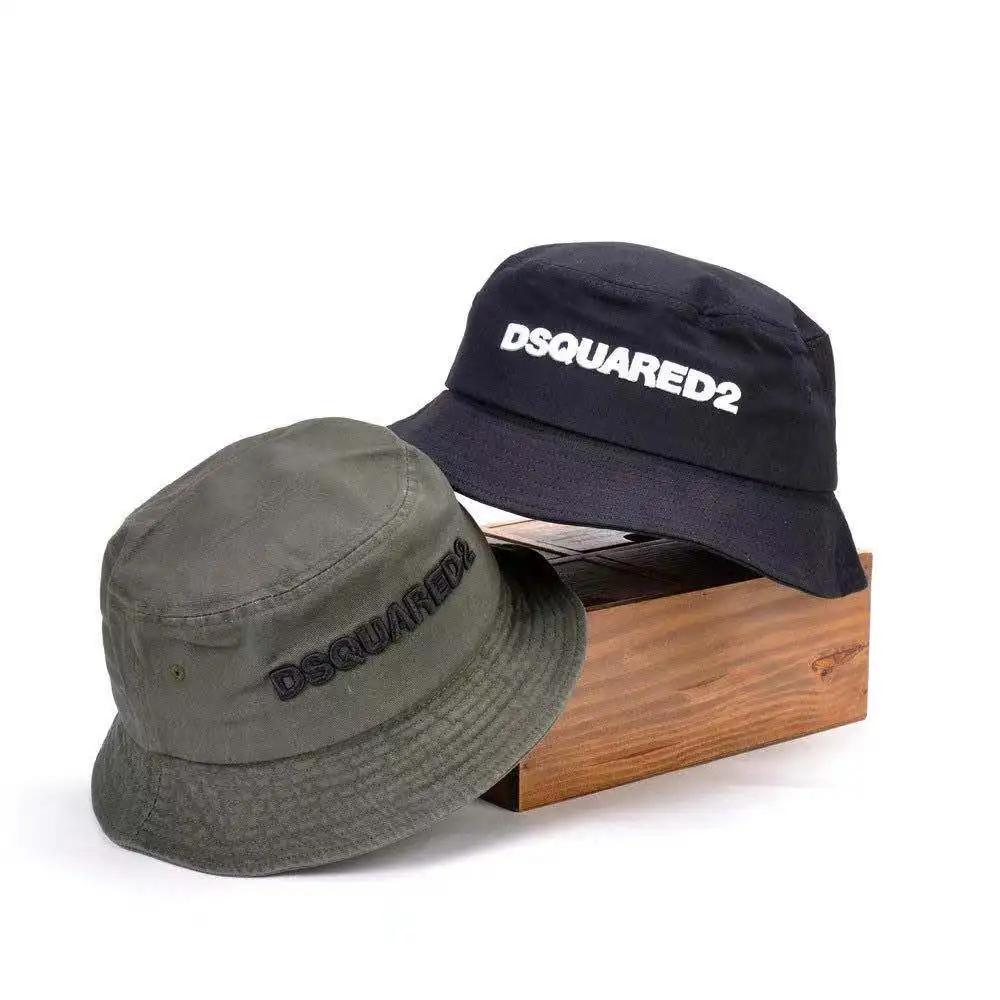 

2021 NEW Trendy DSQUARED2 double-sided bucket hat for men and women, fashionable, outdoor, double-sided bucket hat