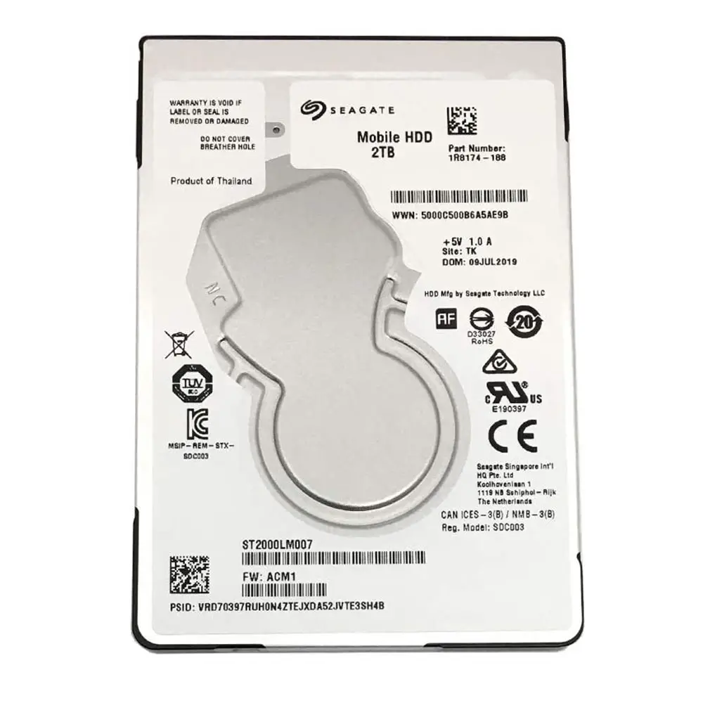 

HIKVISON NAS Networking Storage HDD 2tb 2.5inch 7mm 128MB Cache for H90 NEW ORIGINAL PS4 HDD