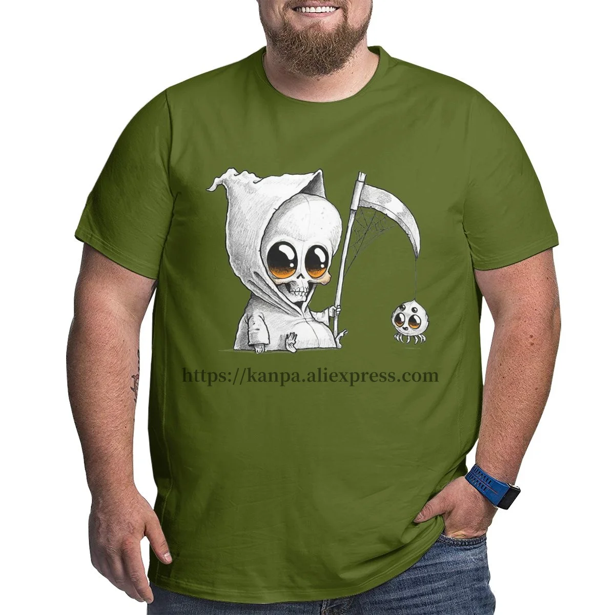 

Модные Дизайнерские мужские футболки с рисунком черепа, высококачественные хлопковые футболки для крупных высоких мужчин, футболки большого размера 6XL