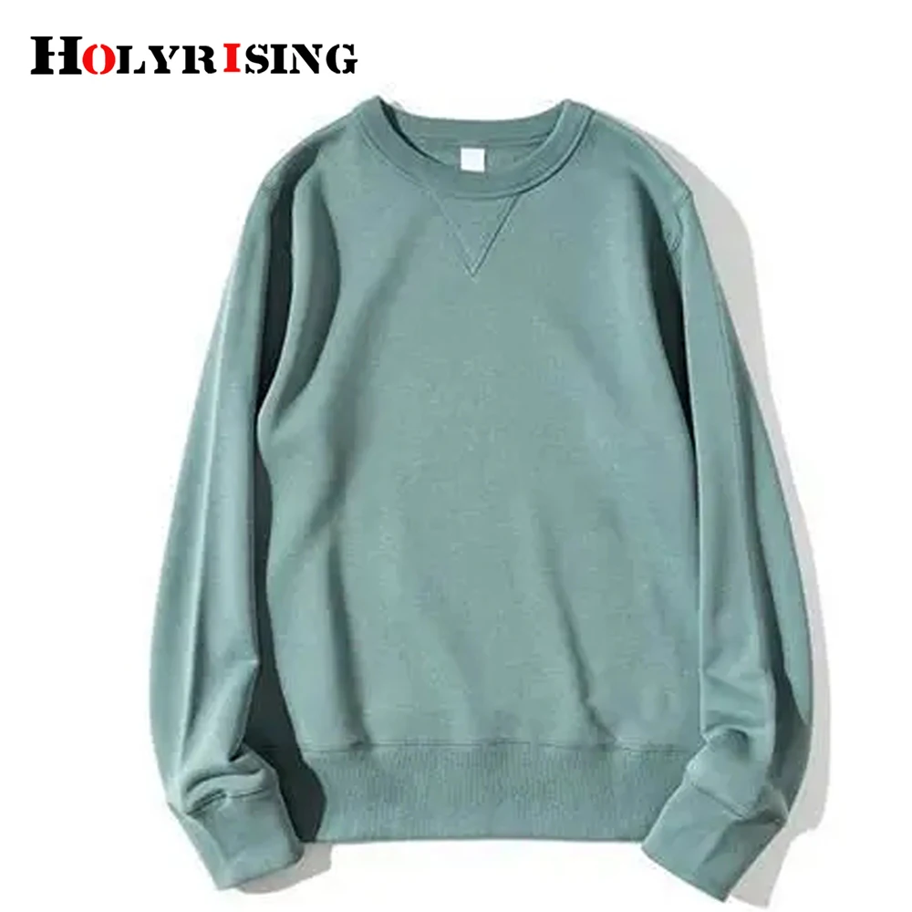 

men hoodie round neck cotton sweatshirts soft basic tracksuits warm male casual clothes size 5xl ropa hombre man's pullover