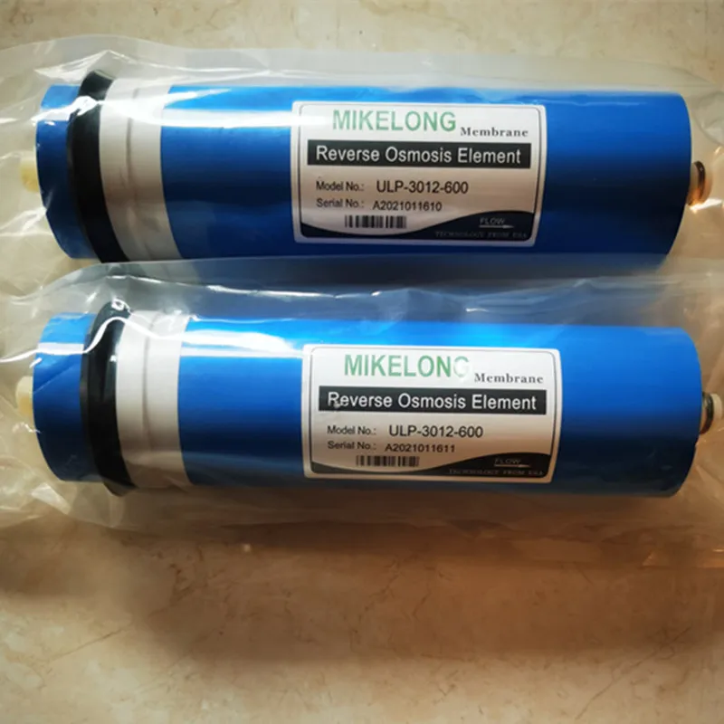 MIKELONG-filtro de ósmosis inversa 600 gpd, membrana RO ULP 3012-600, cartuchos de filtros de agua de membrana, filtro de sistema ro, 2 uds.