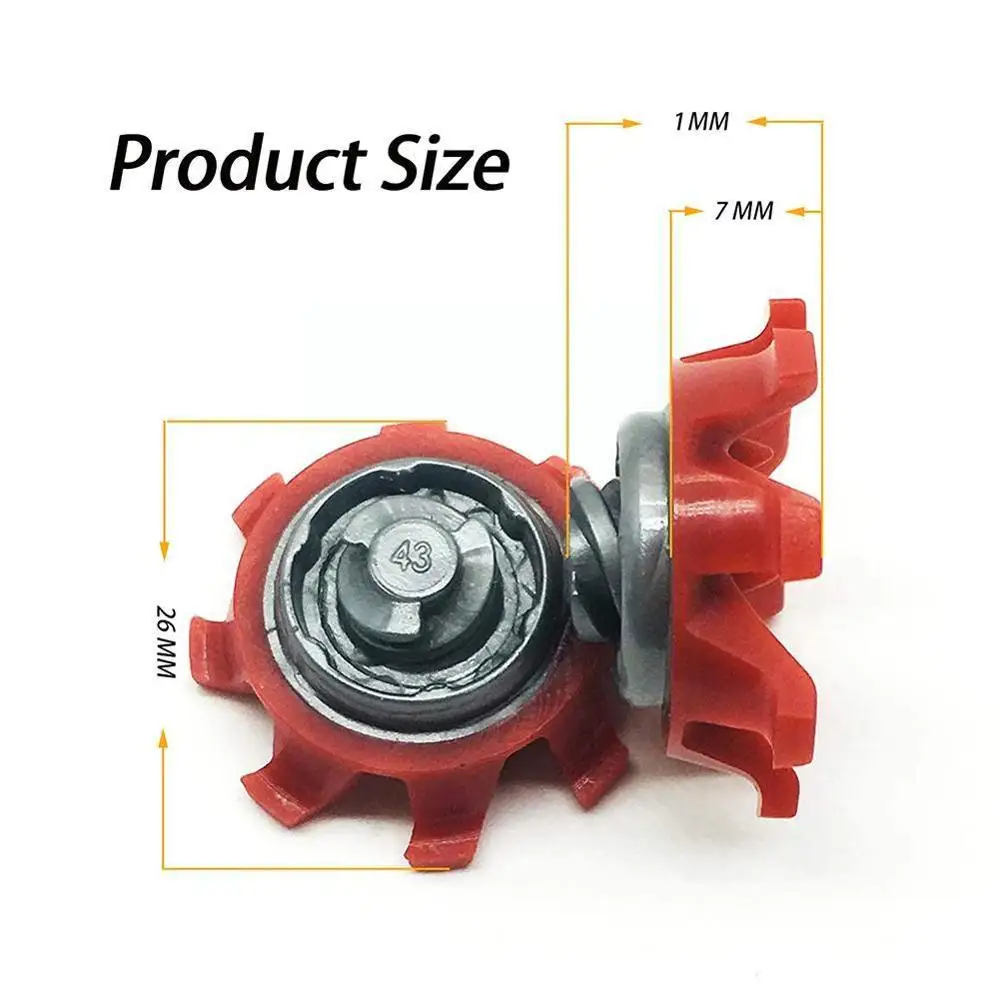 

Golf Shoe Spikes Replacement Champ Cleats Pins Fast Turn Spikes Training Studs Golf Golf Aids Screw Twist Stinger Accessori V1X6