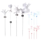 Новые 4 шт. кошка Дразнилка перо набор игрушек смешного котенка заклинатель палочка кошачья интерактивная игрушка лента для кошки палочка Boredom игрушки