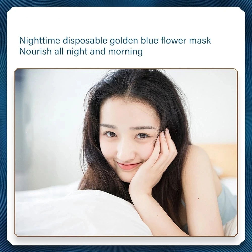 

Calendula Petals Sleeping Facial Mask Deep Moisturizing Oil Control Brightening Wash-off Face Mask Smoothing Repairing Skin Care