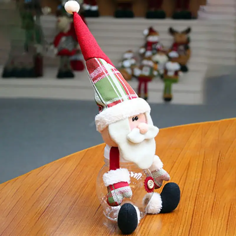 

Christmas Candy Jar Santa Claus 16*10*26cm