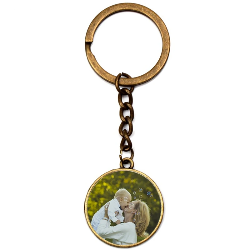 Индивидуальный заказ двусторонний брелок для матери ручная работа на ребенка