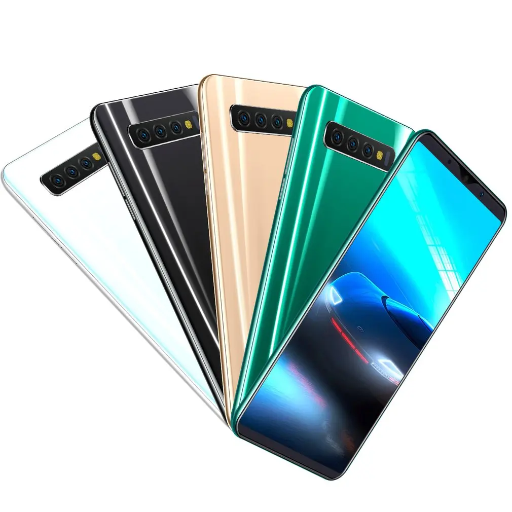 

5.72 Inch S10 Full Screen Smartphone General Straight Profile Dual Card Dual Standby Real Fingerprint Unlock Phones