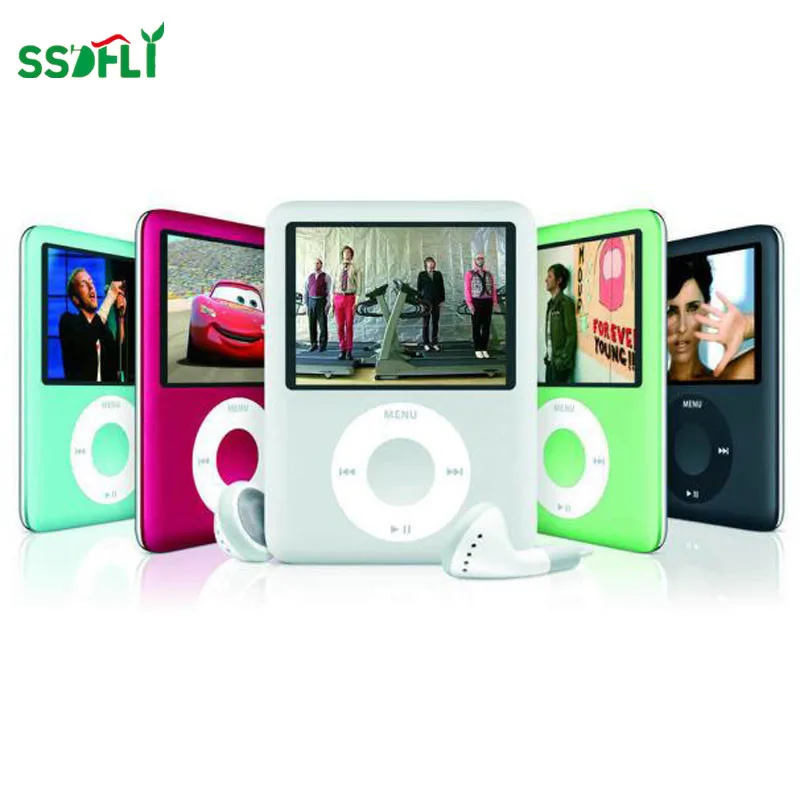 Ssdfly популярная портативная мини книга MP4 Встроенная 8 Гб HIFI аудио FM радио MP3 музыка