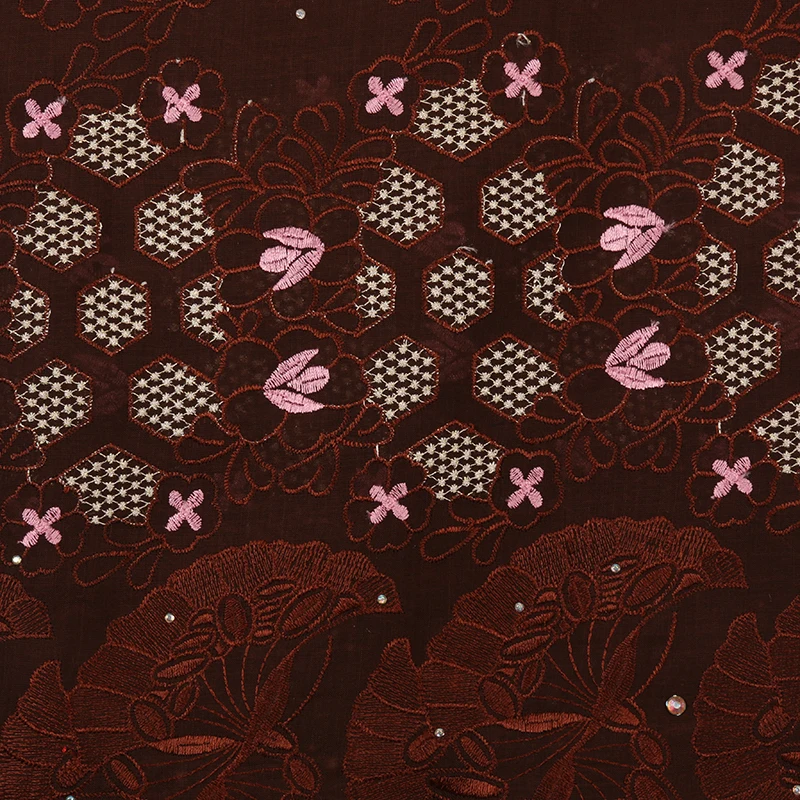 Африканская швейцарская вуаль кружево в Швейцарии нигерийская вышитая