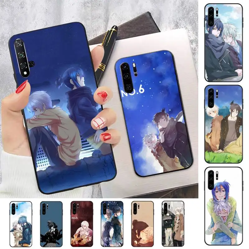 

TOPLBPCS NO.6 Phone Case for Huawei P30 40 20 10 8 9 lite pro plus Psmart2019