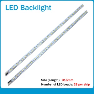 2 шт.лот 100% новый для оригинального skyworth 50E6CRD Артикул лампы V500HK1-LS5 V500H1-LS5-TREM4 TLEM4 1 шт. = 28LED 315 мм