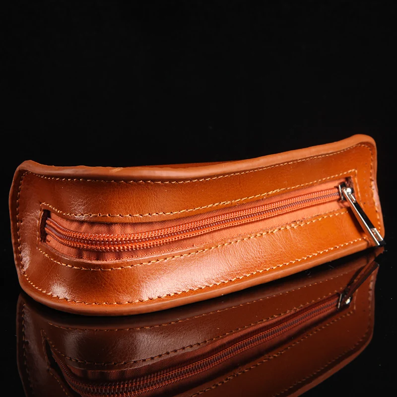 Портативный чехол из натуральной кожи с одной курительной трубкой | Дом и сад