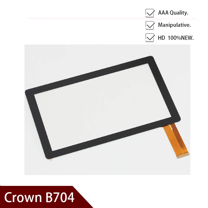 

High Quality New 7'' inch Touch For Crown B704 Tablet Touch Screen Touch Panel digitizer Sensor Free Shipping