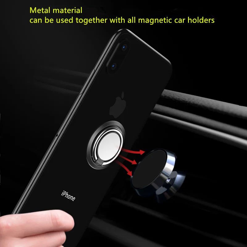 Кольцо держатель для телефона 360 градусов стандартная Подставка Samsung Galaxy Xiaomi OPPO