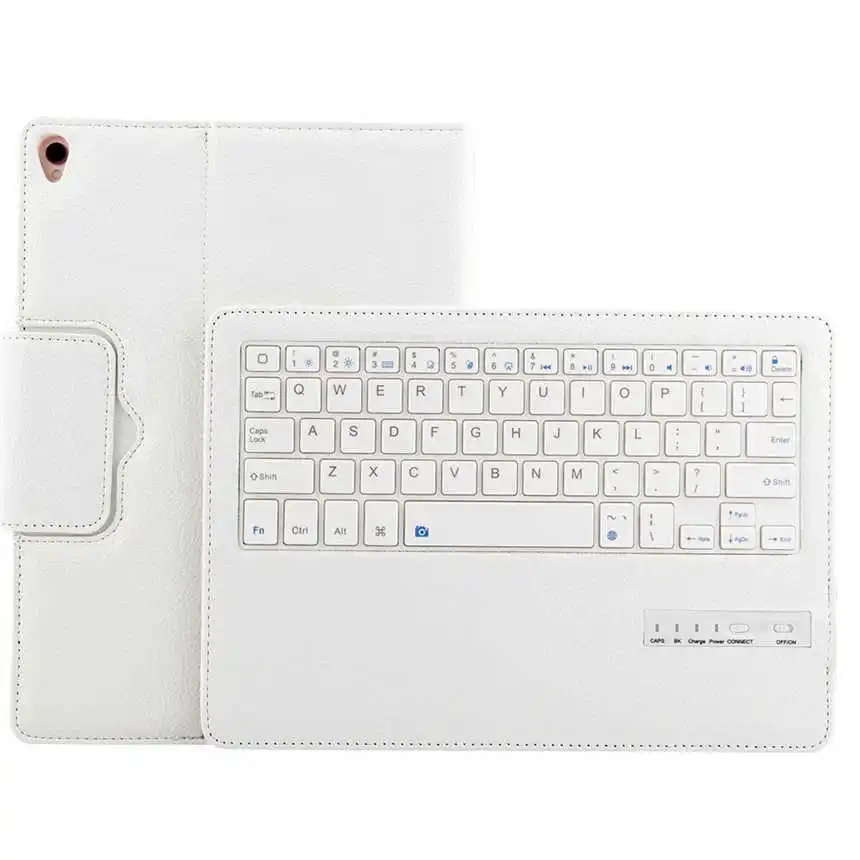 White Магнитная Съемная Bluetooth клавиатура чехол для iPad Pro 11 Чехол кожаный Стенд Folio подставка для iPad Pro 11 чехол - Цвет: White
