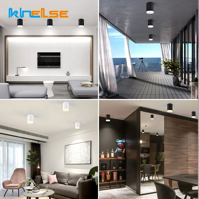 Креативный светодиодный Ночной светильник 85-265 в 7 Вт/12 Вт/20 Вт/30 Вт COB потолочный