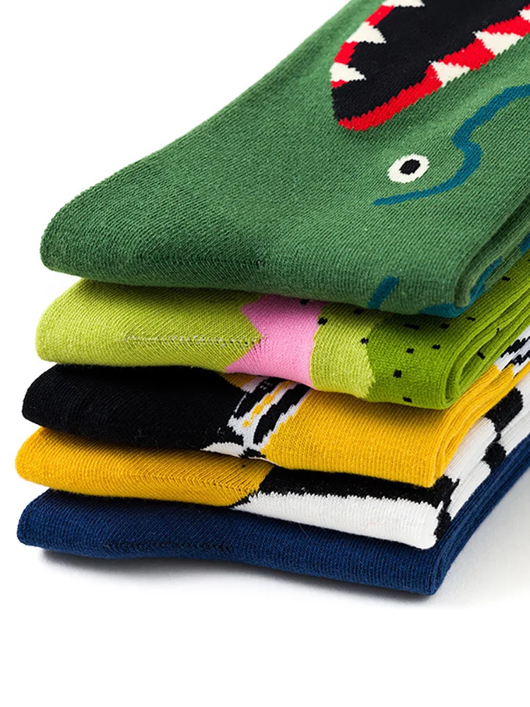 

Unique Funny Autumn Winter Styles Are New Unisex Mid-Tube Socks Suitable For Young Men And Women Who Like Street Style Hip-Hop