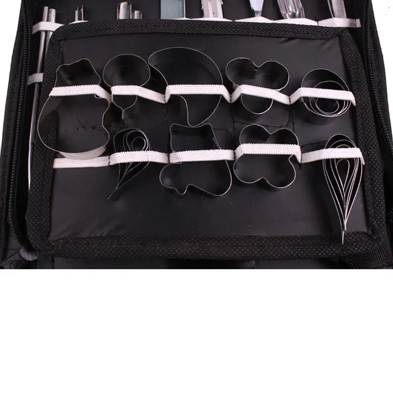 

46 Pcs/Set Vegetable Fruit Carving Tool Stainless Steel Watermelon Cutting Slicing DIY Assorted Cold Dishes Tools REME889