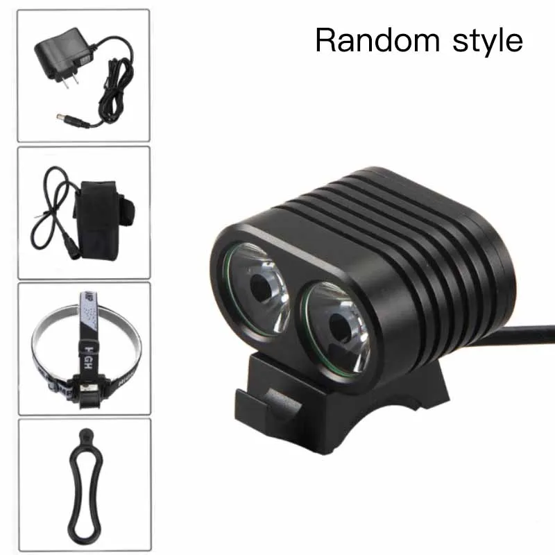 

8000LM Headlight Bicycle Front Light Super Bright Bike Light Road MTB Headlight Cycling Headlamp USB Charger