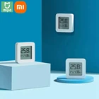 Термометр XIAOMI Mijia, беспроводной умный цифровой гигрометр с поддержкой Bluetooth, работает с приложением Mijia