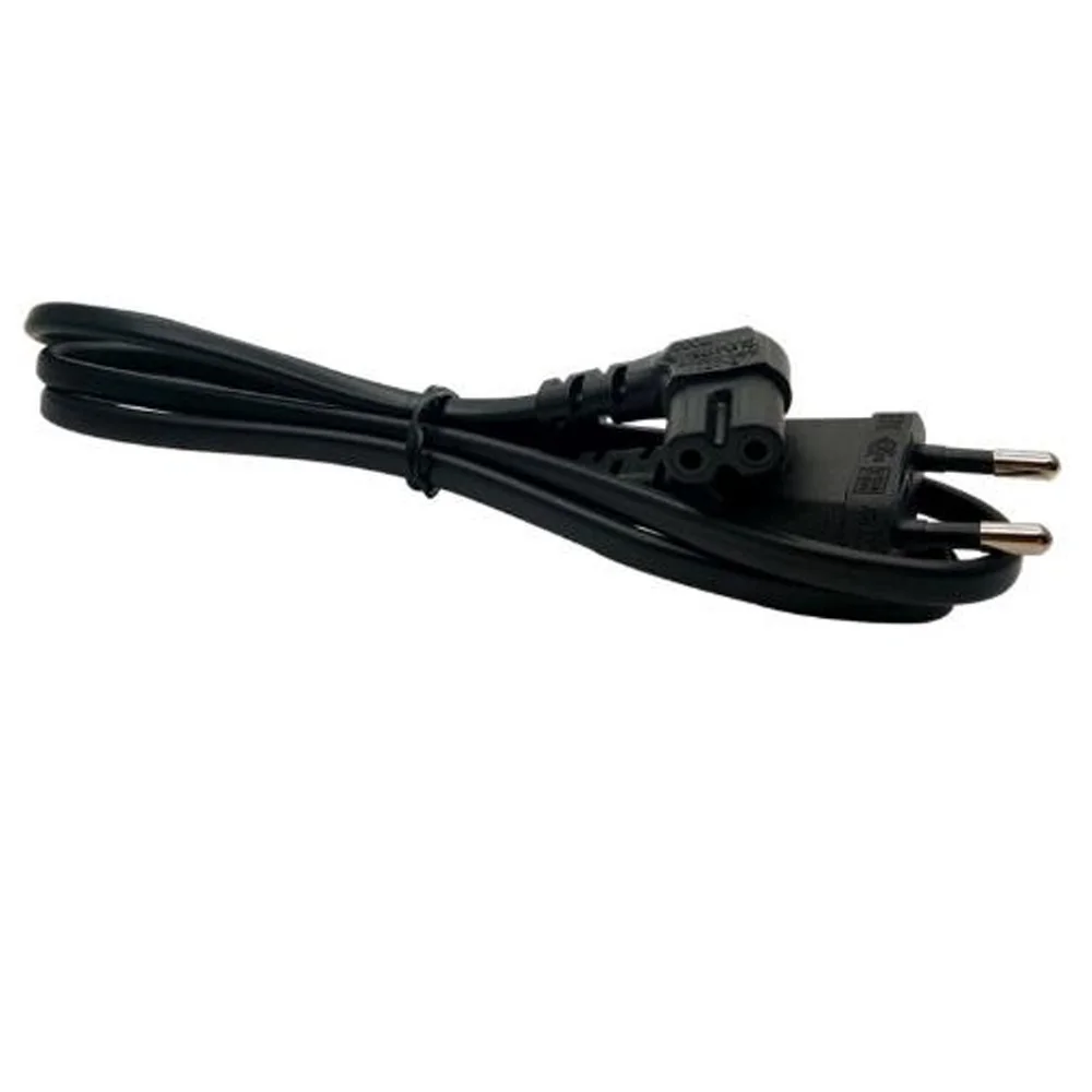 Черный ПВХ Медь 2.5A 250V 1 0 M 2 3 5 (под углом 90 градусов) для IEC320-C7 ЕС 4 мм поршневой палец