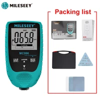 mileseey mc996 thickness gauges car paint coating thickness car repair tools 0 1500um fe nfe probe russian manual
