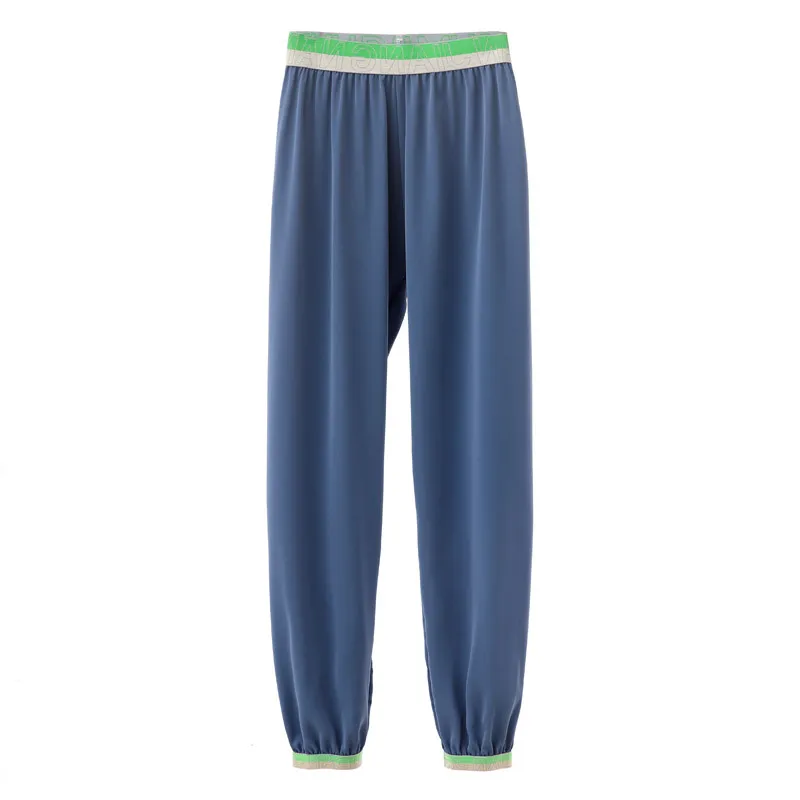 

WANYUCL 2021 summer new ice silk loose nine-point pants sports pants women wild pure color casual bloomers women