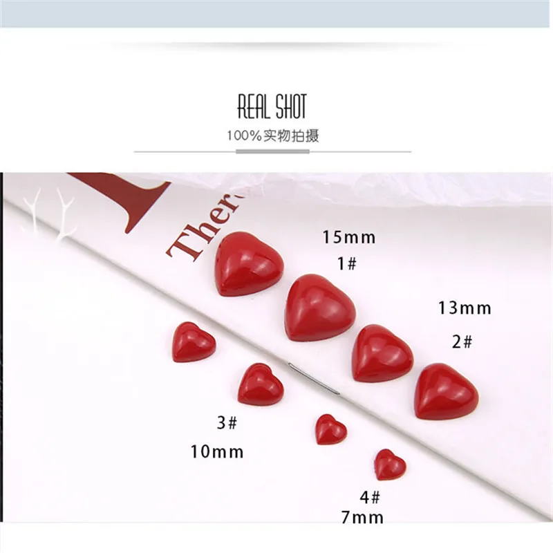 10 шт. серьги в форме сердца Корейском стиле серьги-капли с сердечком для женщин