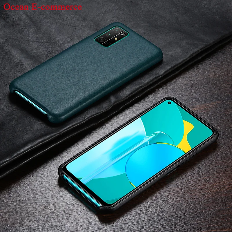 Простой Модный тонкий кожаный чехол для Huawei Honor 30 V30 Pro View30 30s роскошный мягкий