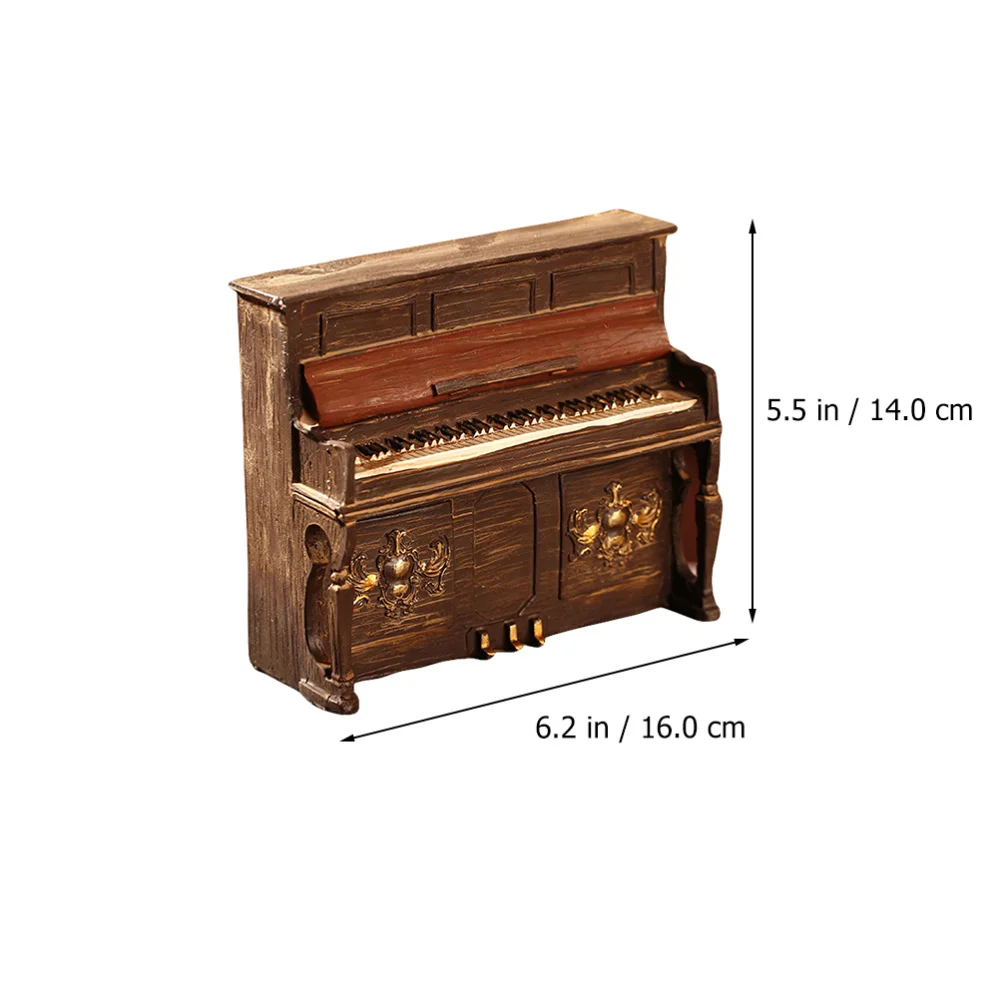 

Desktop Piano Ornament Mini Piano Adornment Musical Instrument Ornament