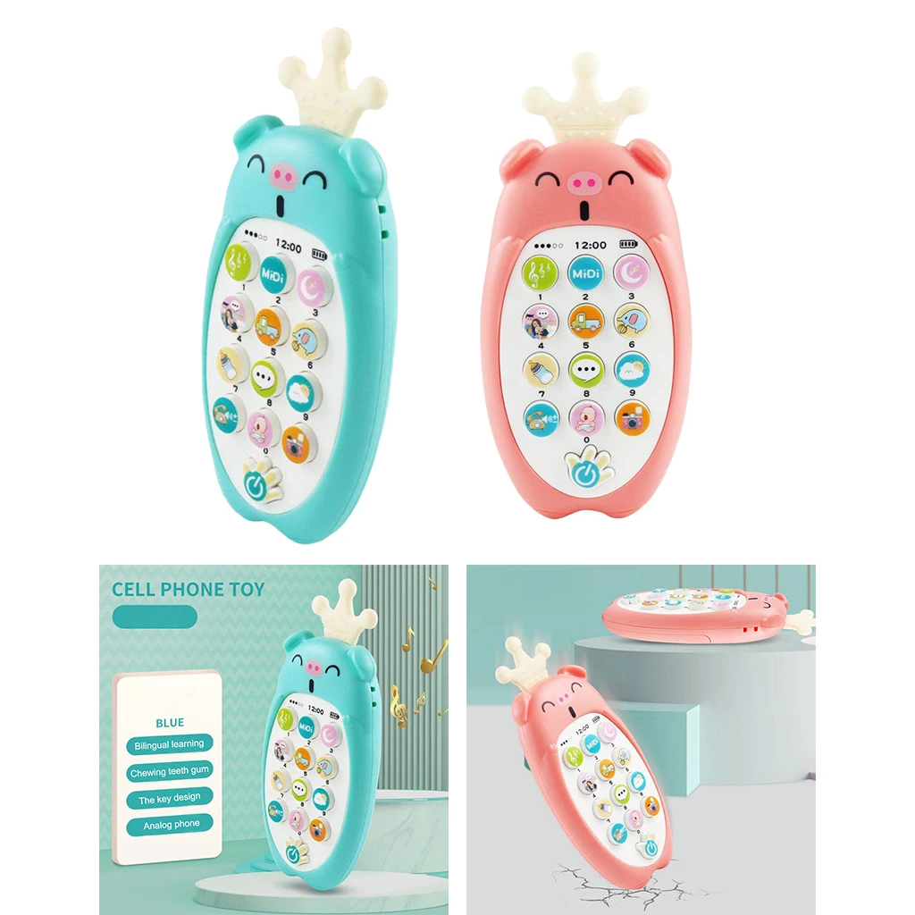 

Baby Toys Phone, Sing and Count Toy Cell Phone for Toddlers, Role Play Baby