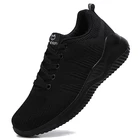 Женские дышащие спортивные кроссовки, удобные черные, белые кроссовки для бега, 2021