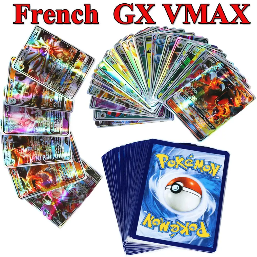 10 шт. Детская игра Покемон V MAX GX |