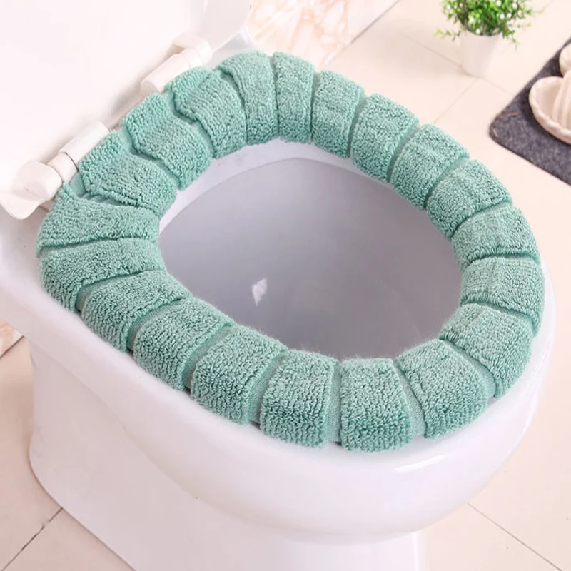 Домашний коврик для унитаза подушка плотный Теплый Универсальный бархатный