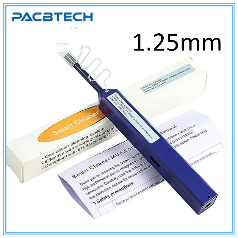Очищающий Инструмент LC/SC/FC/ST One Touch 1 25 мм и 2 5 очищающая ручка 800