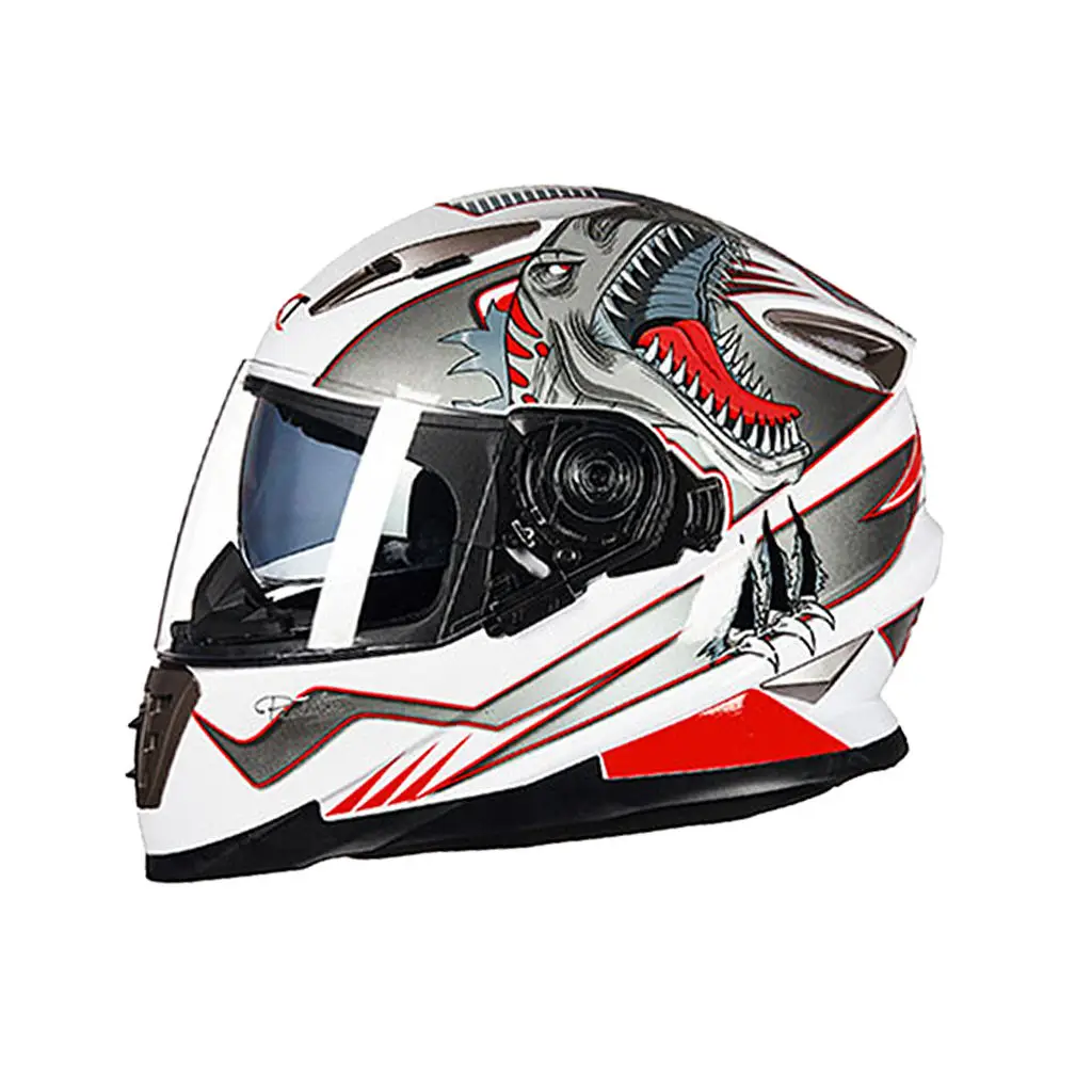 Double Lens Motorcycle Motorcoss Full Face Helmet Riding Helmets | Автомобили и мотоциклы