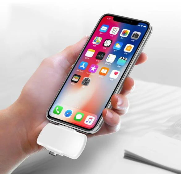 Магнитный тип портативный внешний аккумулятор Аварийное мини зарядное